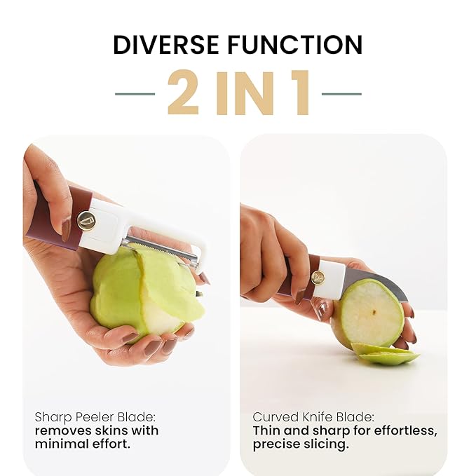 2-in-1 Peeler & Precision Knife