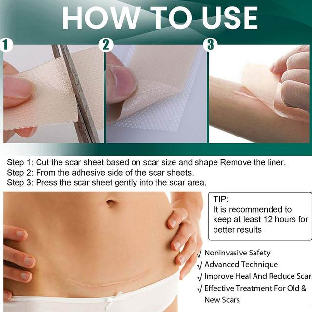 Chemical-Free Scar Remover Tape