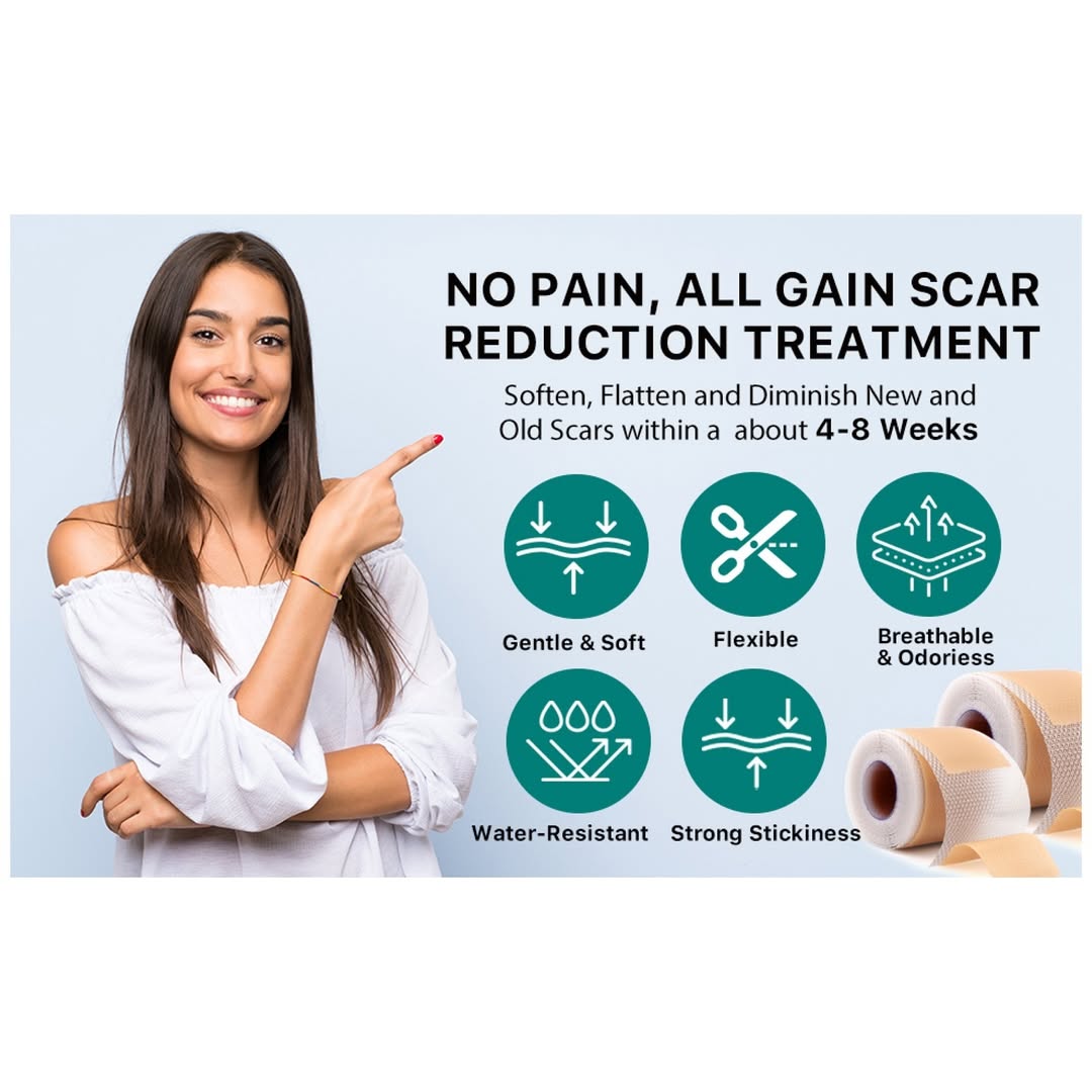 Chemical-Free Scar Remover Tape
