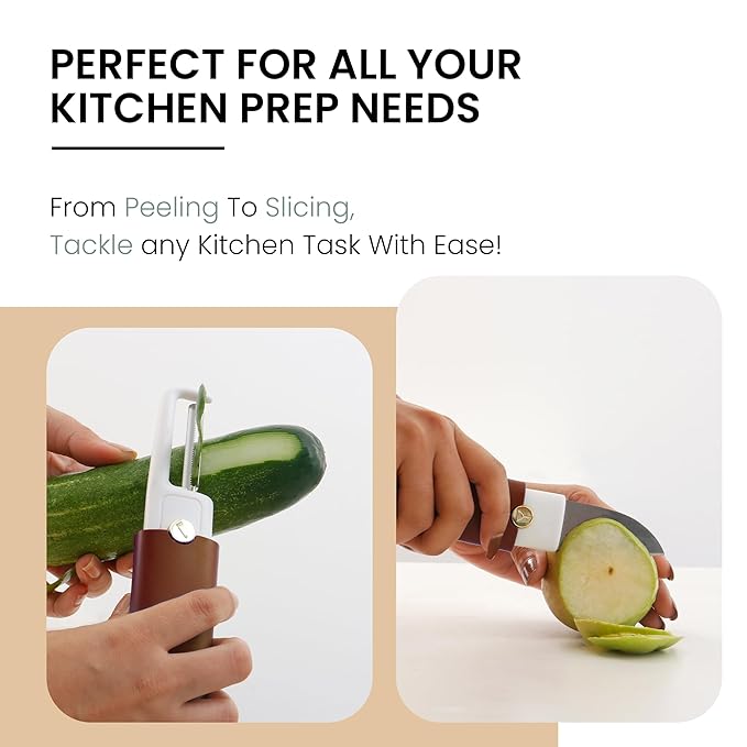 2-in-1 Peeler & Precision Knife